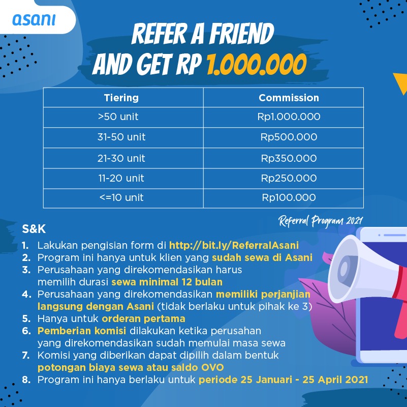 Referral Program Sewa Laptop Asani 2021